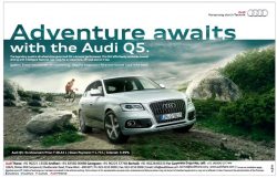 Audi Q5 Car Advertisement