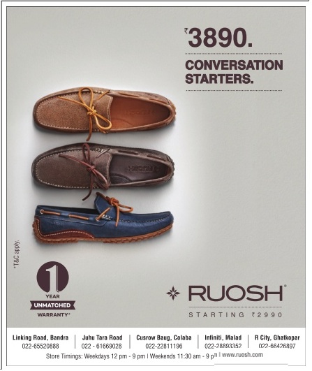 Ruosh Footwear Advertisement