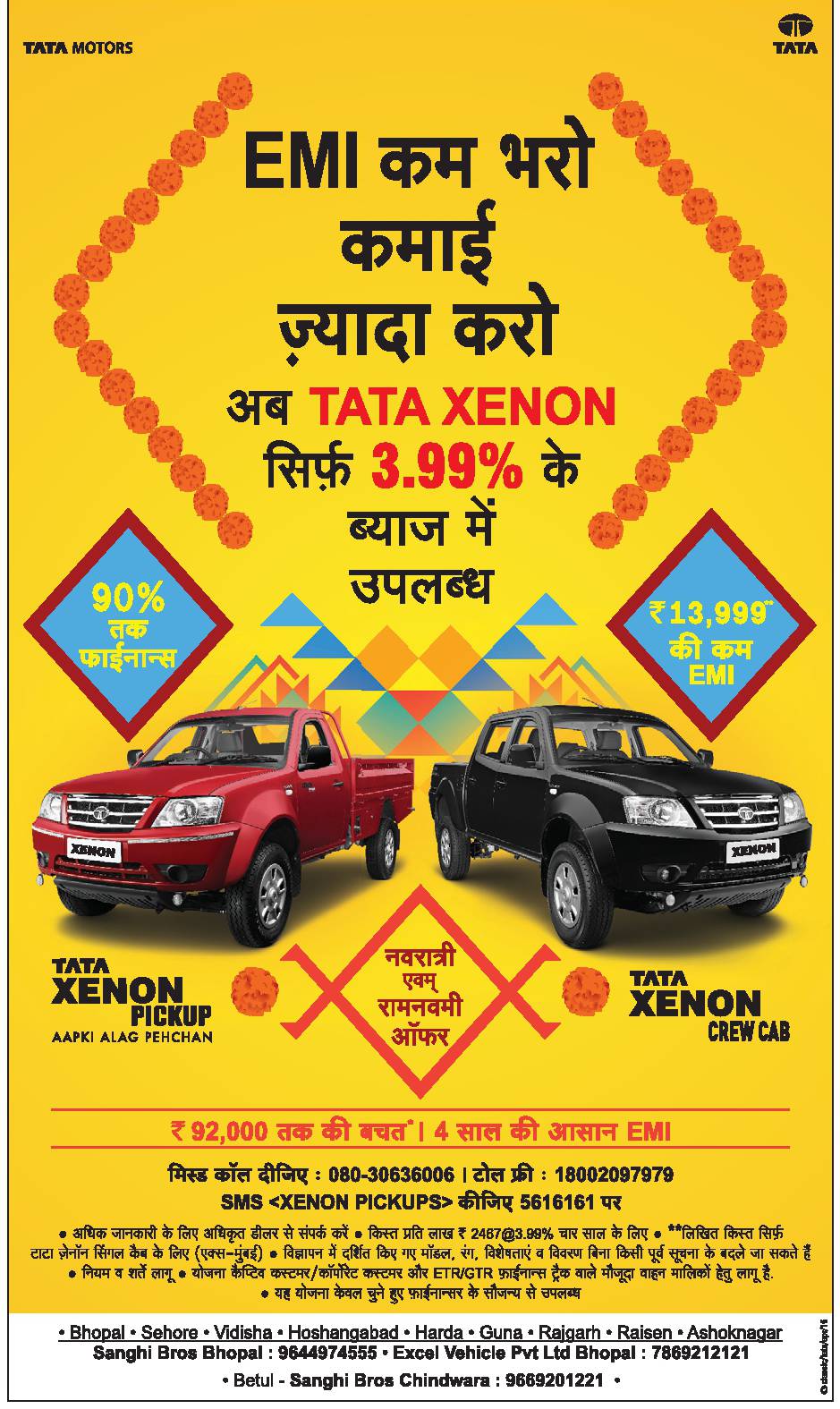 Tata Motors Xenon Advertisement