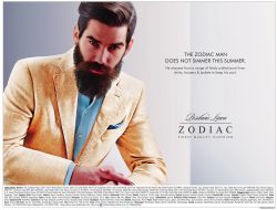 Zodaic Positano Linen Advertisement