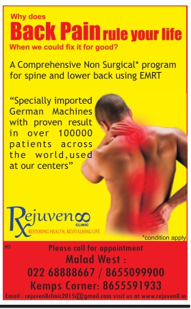 Rejuvenoo Clinic Advertisement in TOI Mumbai