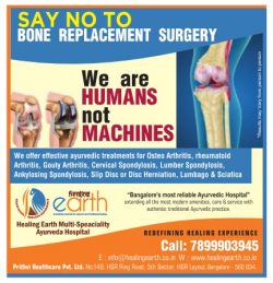 healing-earth-multi-speciality-ayurveda-hospital-say-no-to-bone-replacement-surgery-ad-bangalore-times-13-07-2017