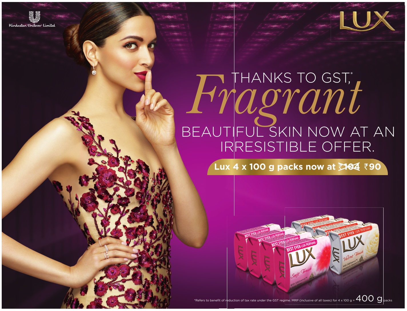 lux soap advertisement