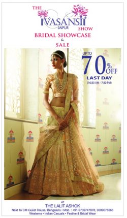 the-vasansi-jaipur-bridal-showcase-sale-ad-bangalore-times-13-07-2017