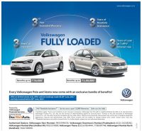 Volkswagen Fully Loaded Polo and Vento Car Ad - Advert Gallery