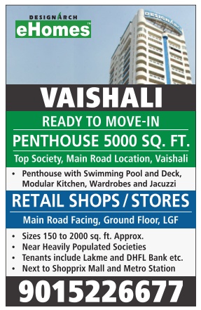 Design Arch E Homes Vaishali Ready To