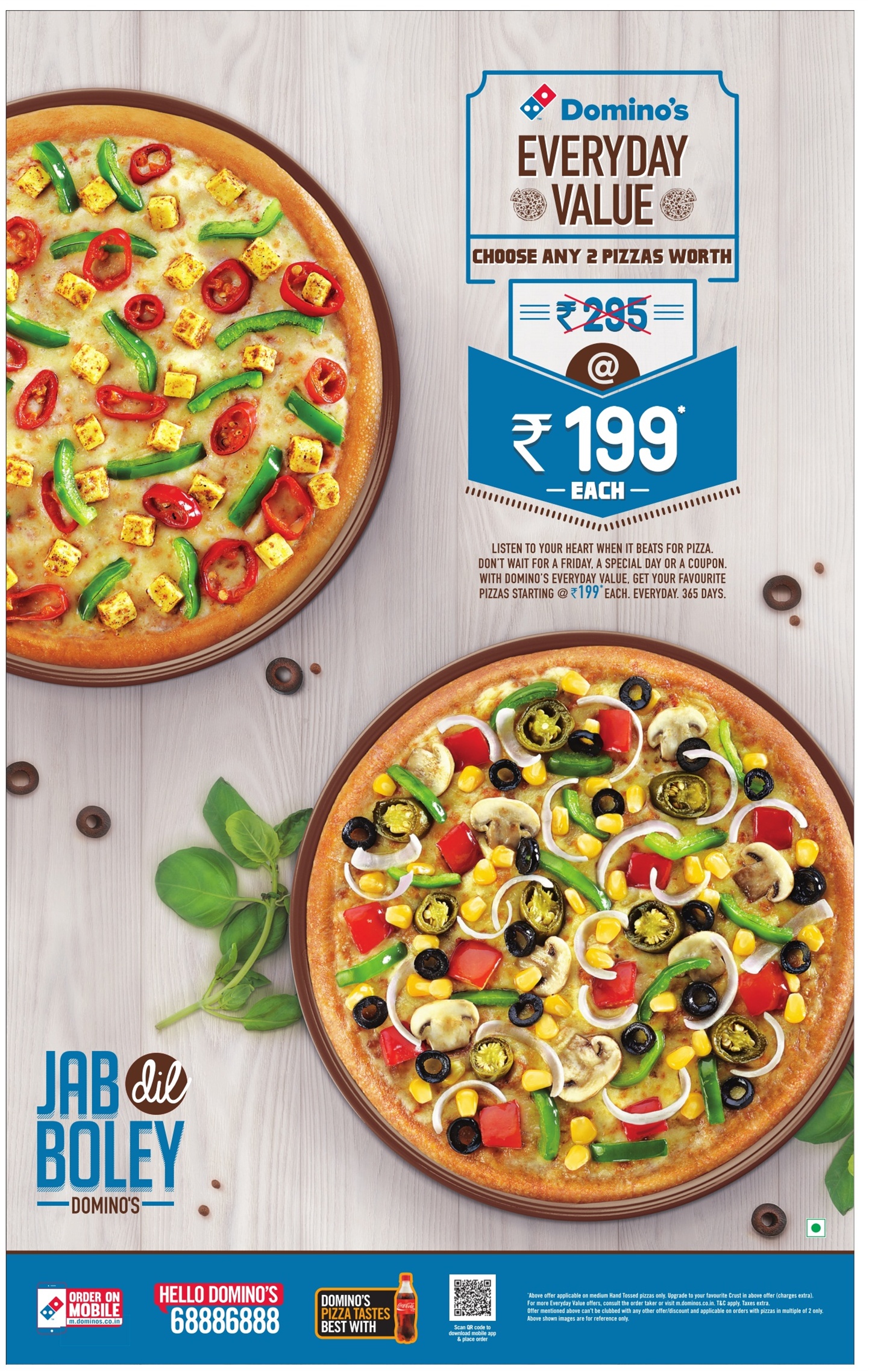 dominos pizza coupons in india