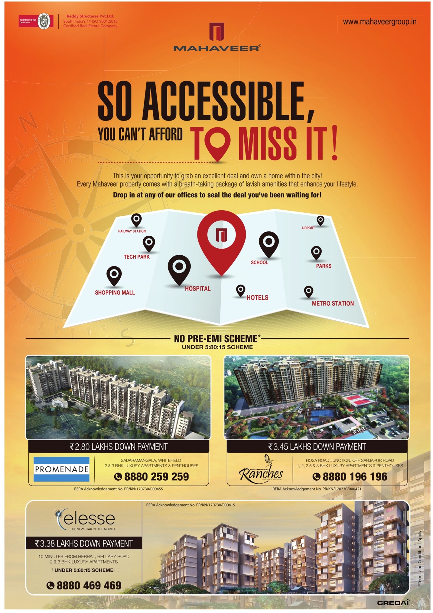 Mahaveer Group Properties So Accessible You Cant Afford To Miss It Ad ...