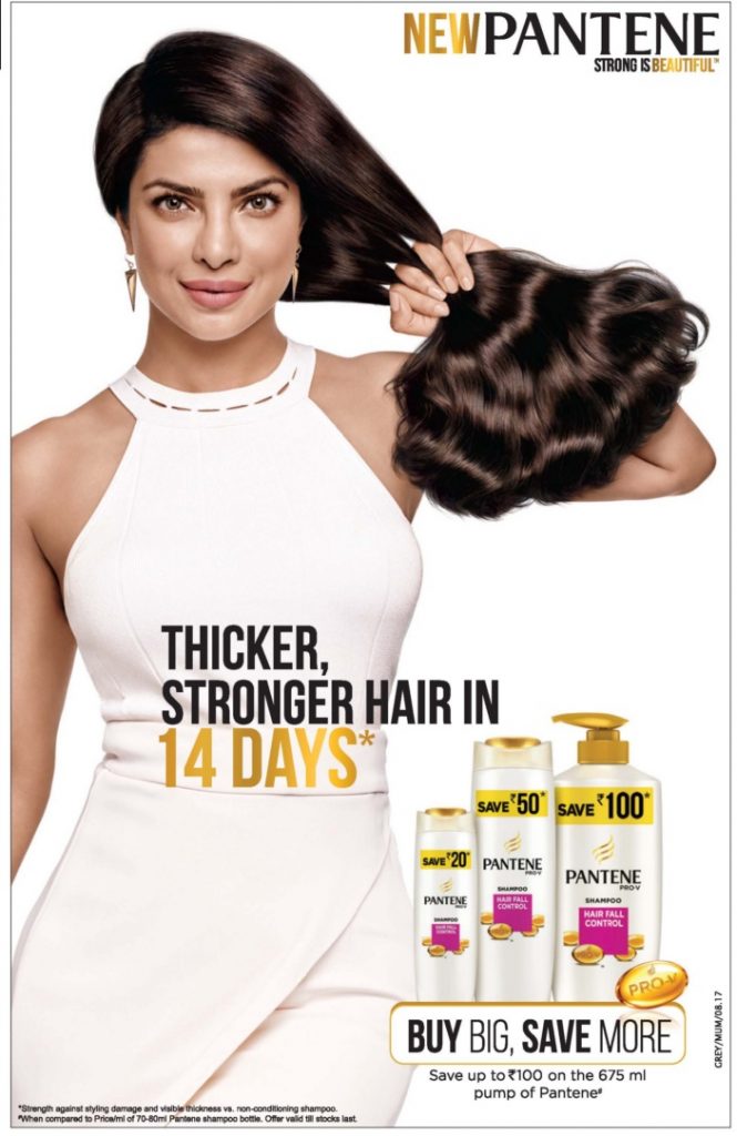 View Best Advertisements of Pantene Haircare Products in Newspaper