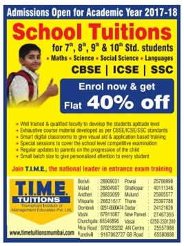 Time Tuitions School Tuitions Admission Open For 2017 18 Ad - Advert ...