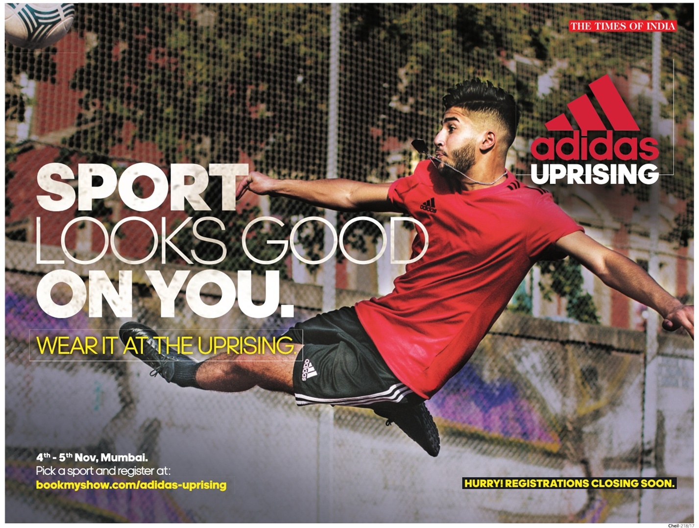 Bedst olie Antagonisme Adidas Uprising Sportlooks Good On You Ad - Advert Gallery