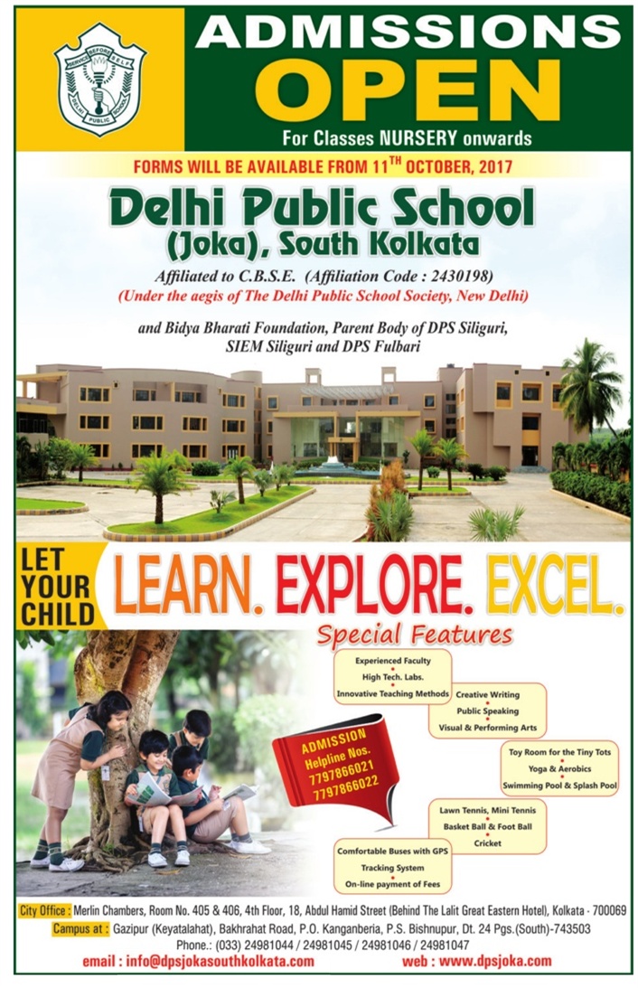 Delhi Public School Admissions Open Ad Advert Gallery