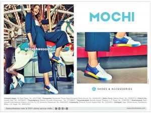 Mochi Shoes And Accessories Stay Awesome Ad - Advert Gallery