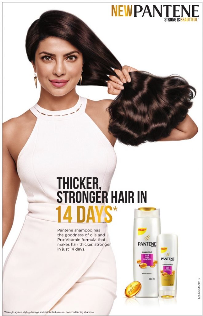 View Best Advertisements of Pantene Haircare Products in Newspaper
