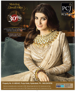 pcj-jeweller-shining-diwali-offer-upto-30%-on-diamond-jewellery-and-making-charges-of-gold-silver-jewellery-&-articles-scheme-valid-till-29th-october-2017-ad-deccan-chronicle-hyderabad-08-10-2017