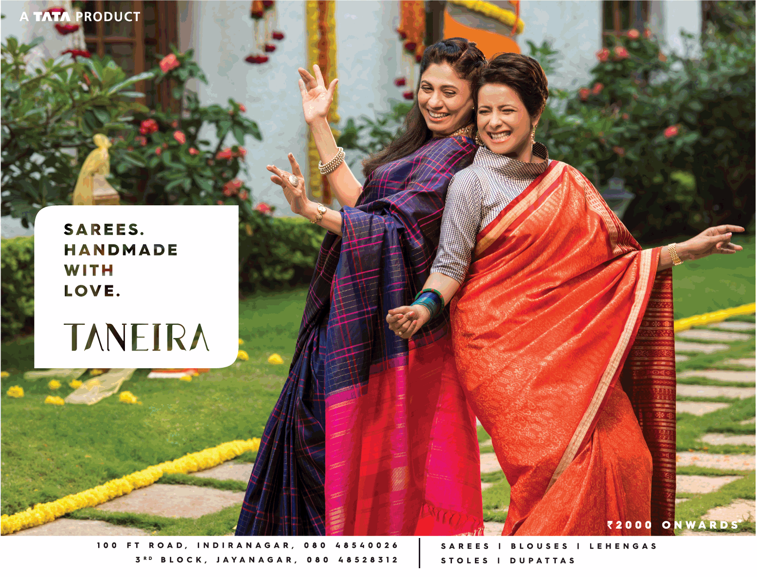 We delightfully refer to our brand as “India under one roof” as we host  some of the finest and rarest of weaves from different parts of the  country: Raghuvar Seth, Taneira- A