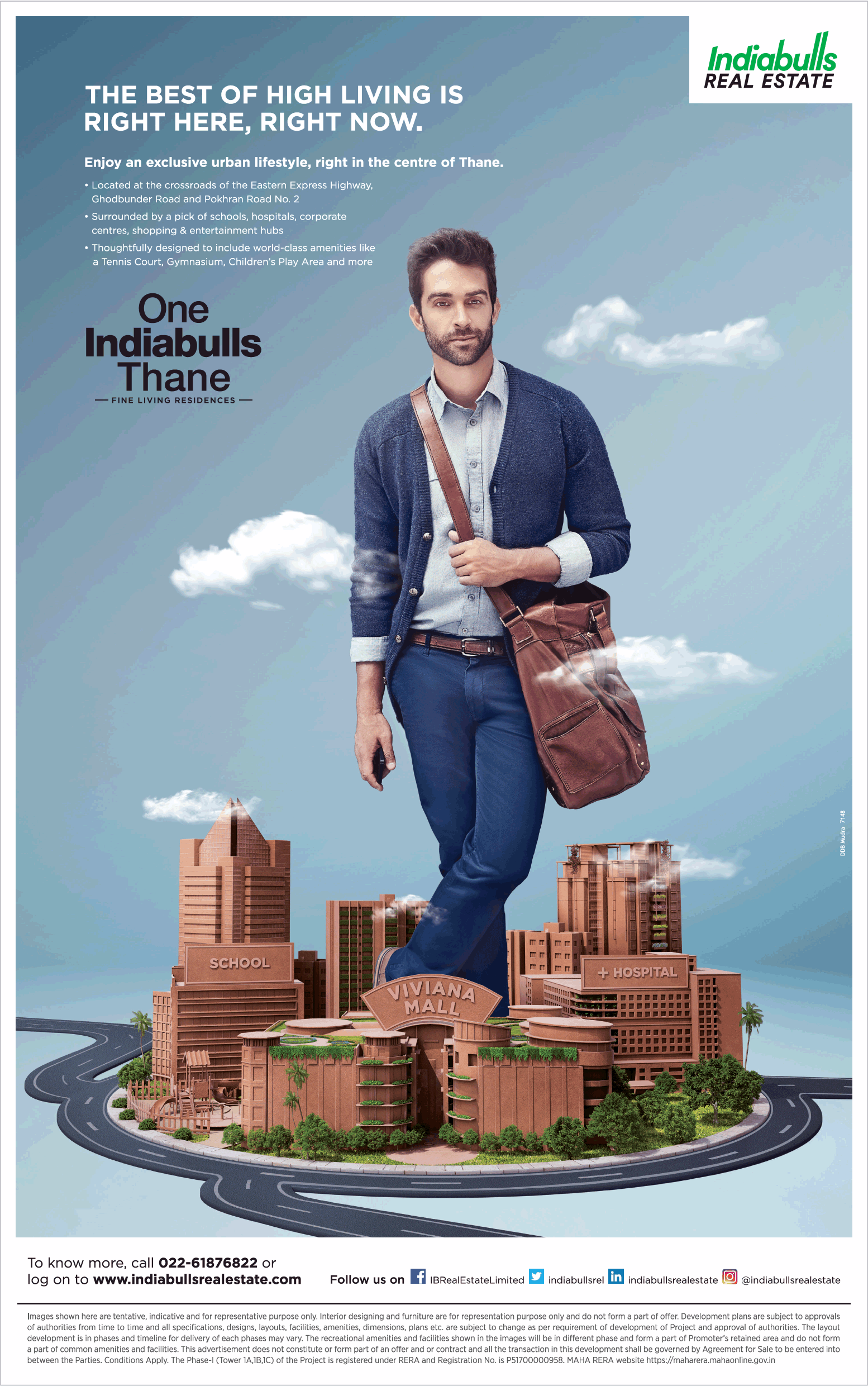 Indiabulls Real Estate The Best Of High Living Is Right Here Ad