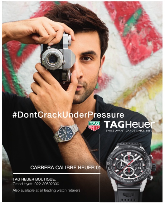 Tag Heuer Watches Dont Crack Under Pressure Ad Advert Gallery