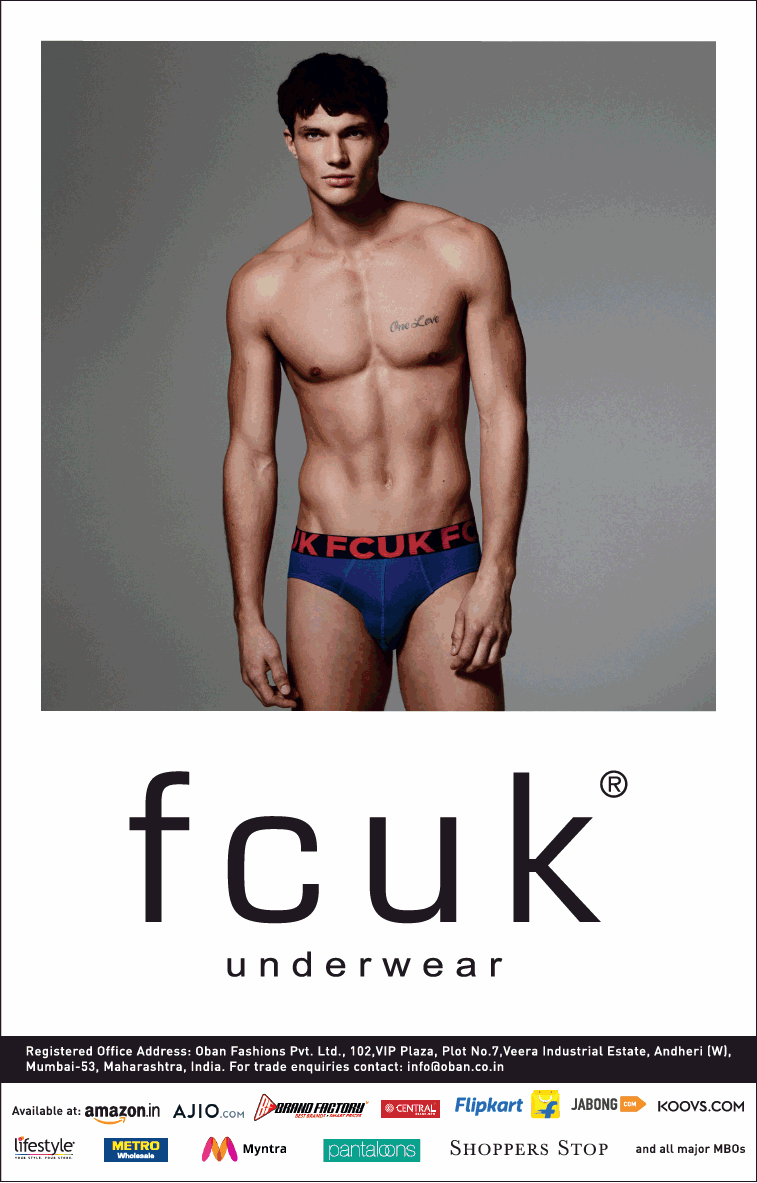 Fcuk Underwear Ad - Advert Gallery