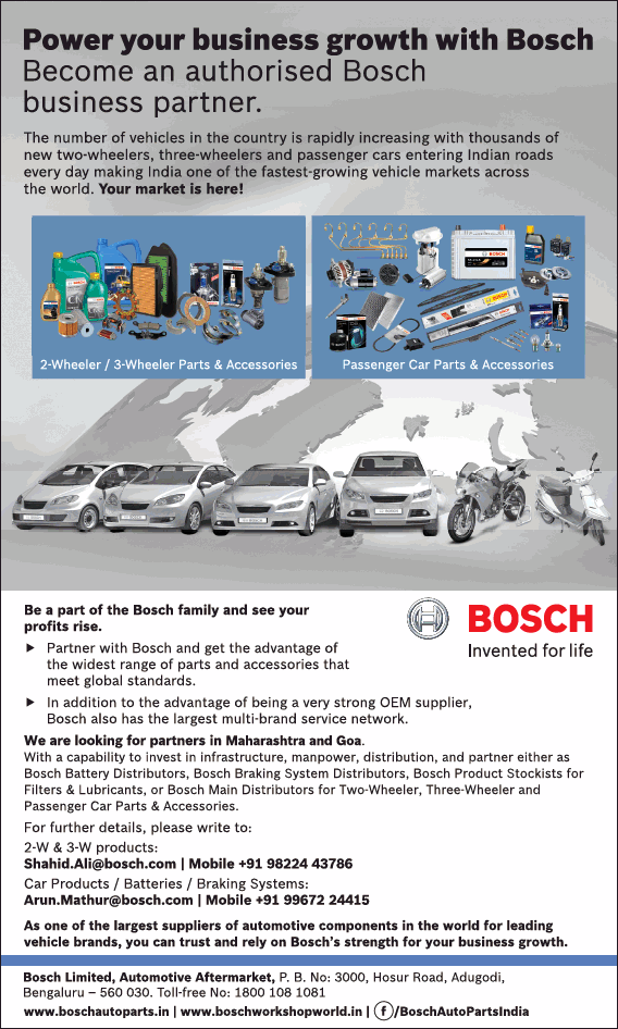 Vaccineren Bende Mentaliteit Bosch Invented For Life Power Your Business Growth With Bosch Ad - Advert  Gallery