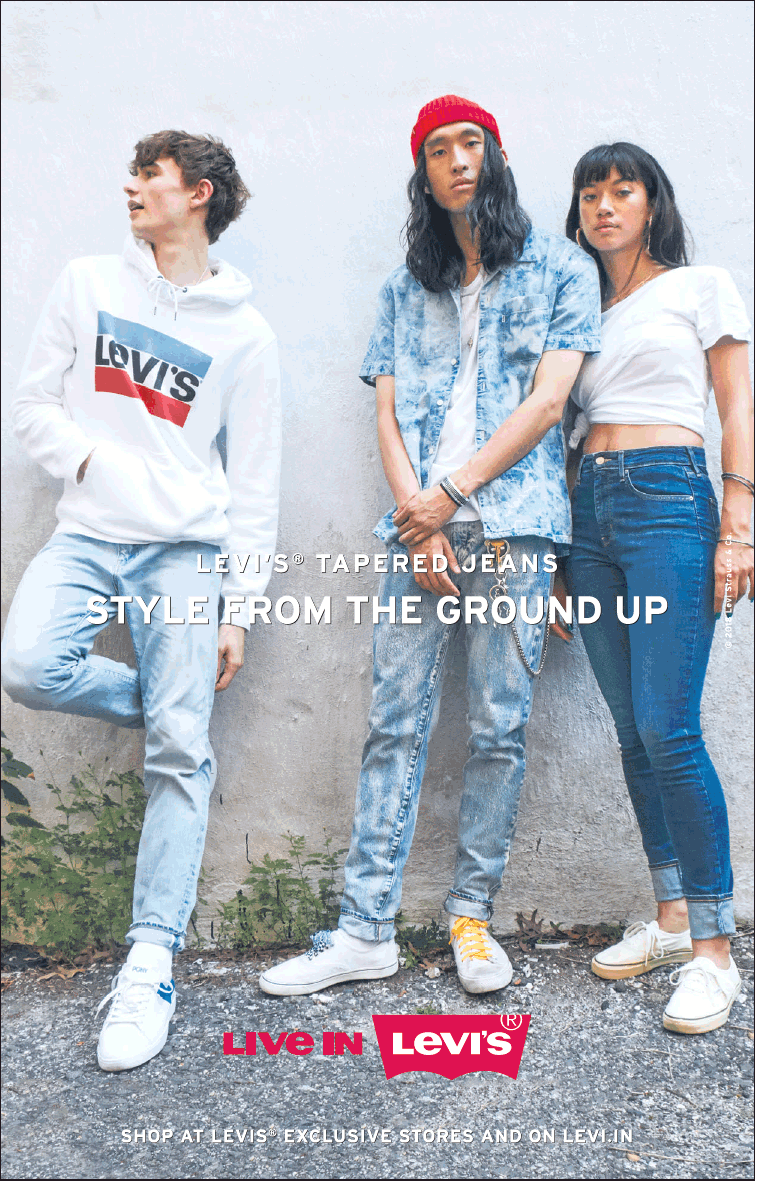 Live In Levis Levis Tapered Jeans Style From The Ground Up Ad - Advert  Gallery