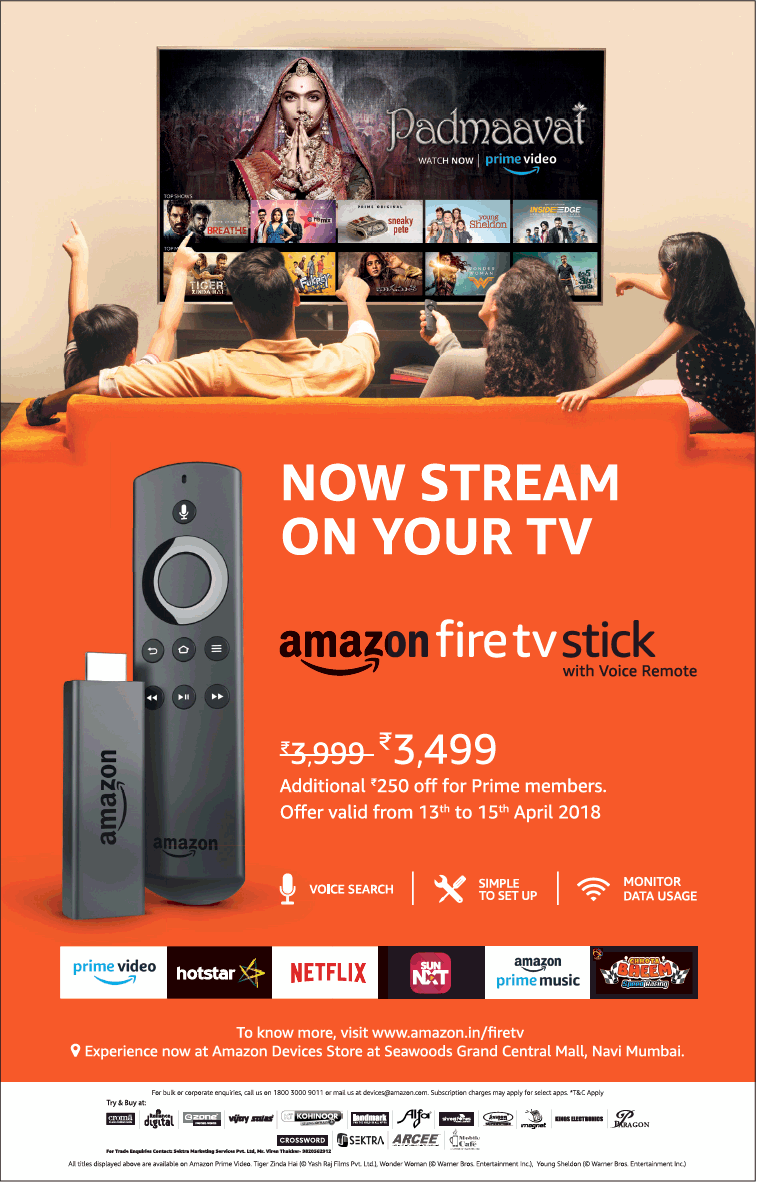 Deal Alert! 's Fire TV Stick is Just $16.99 if You Have This