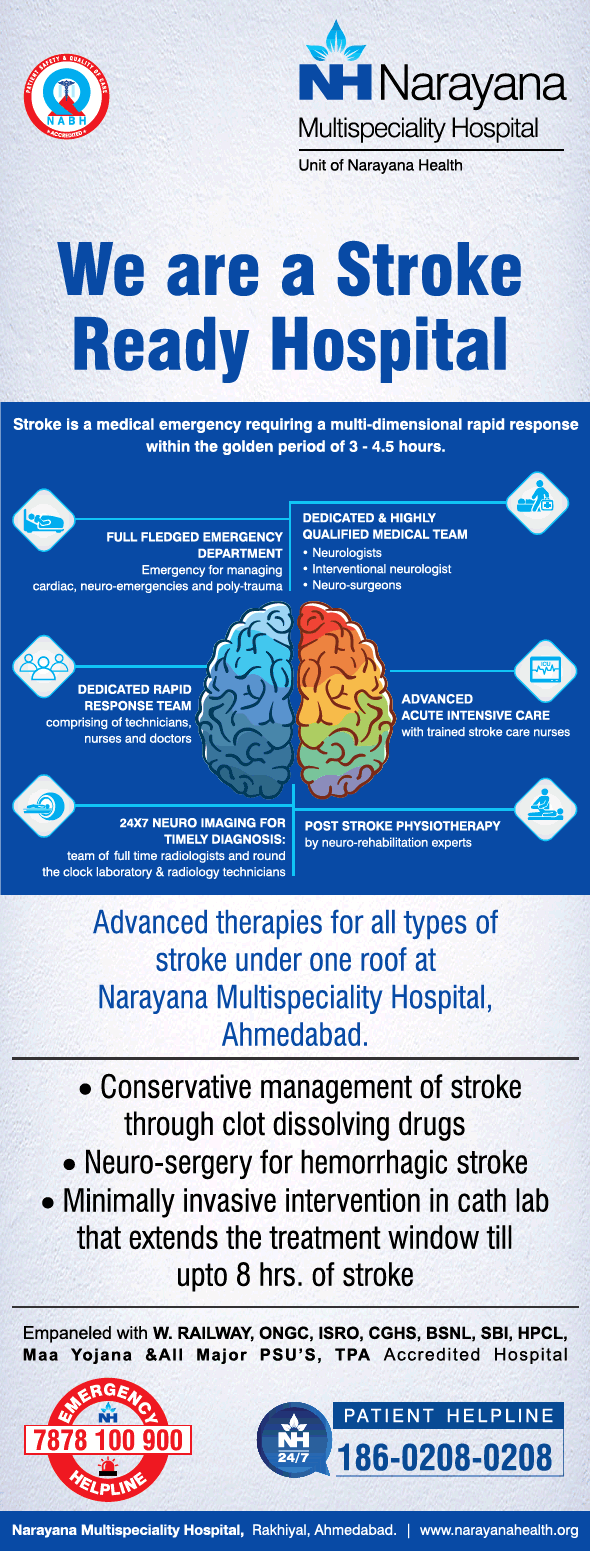 Narayana Multispecialty Hospital We Are A Stroke Reaady Hospitl Ad ...