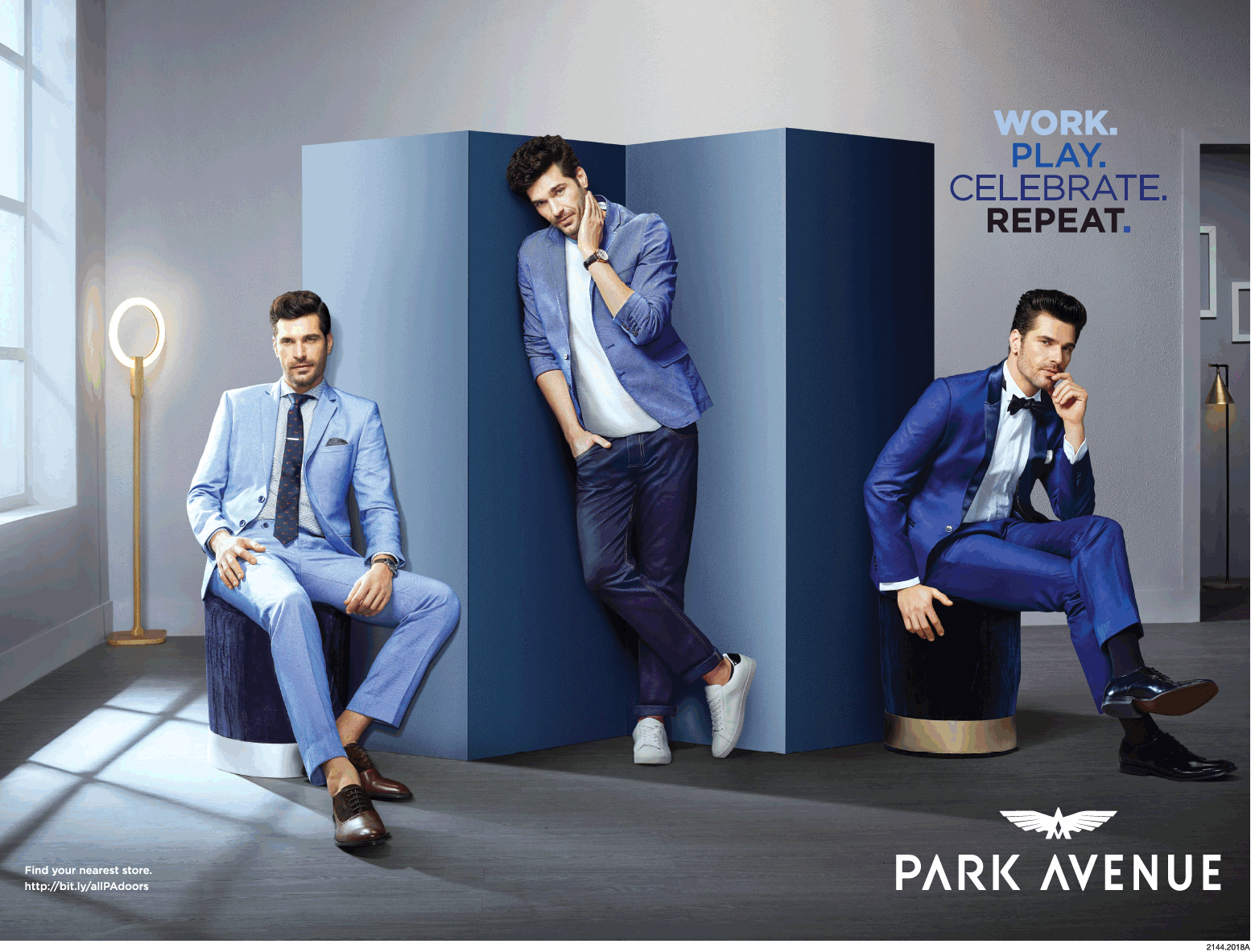 Park Avenue Clothing Work Play Celebrate Repeat Ad - Advert Gallery
