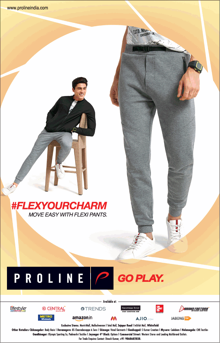 Proline Flexyour Charm Move Easy With Flexi Pants Ad - Advert Gallery