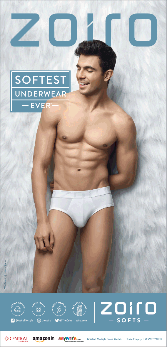 Zoiro Softest Underwear Ever Ad - Advert Gallery