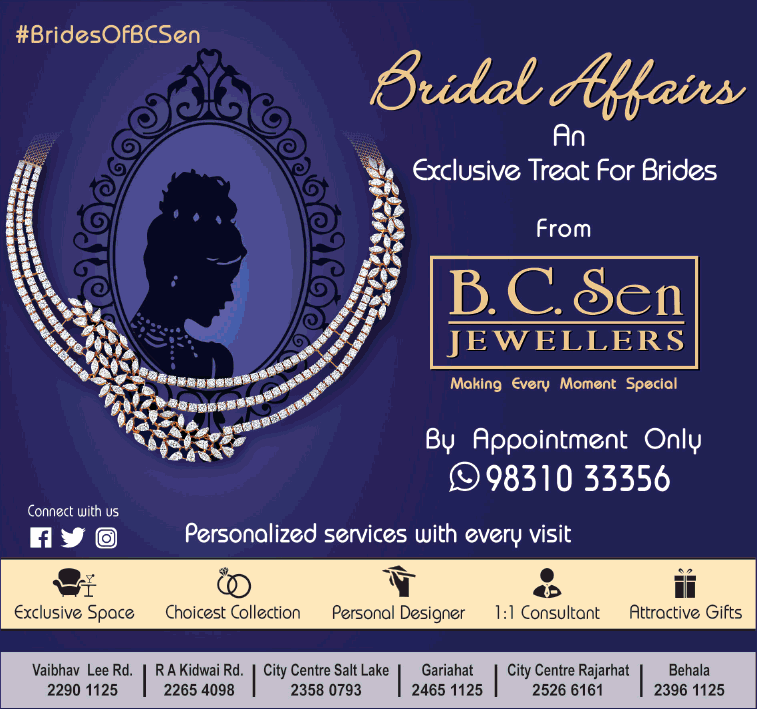 B C Sen Jewellers Bridal Affairs Making Every Moment Speical Ad ...