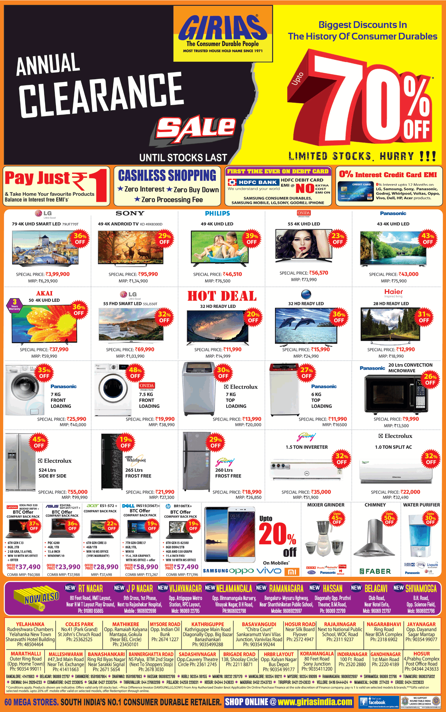 Girias - Buy Home Appliances & Electronics at Best Price