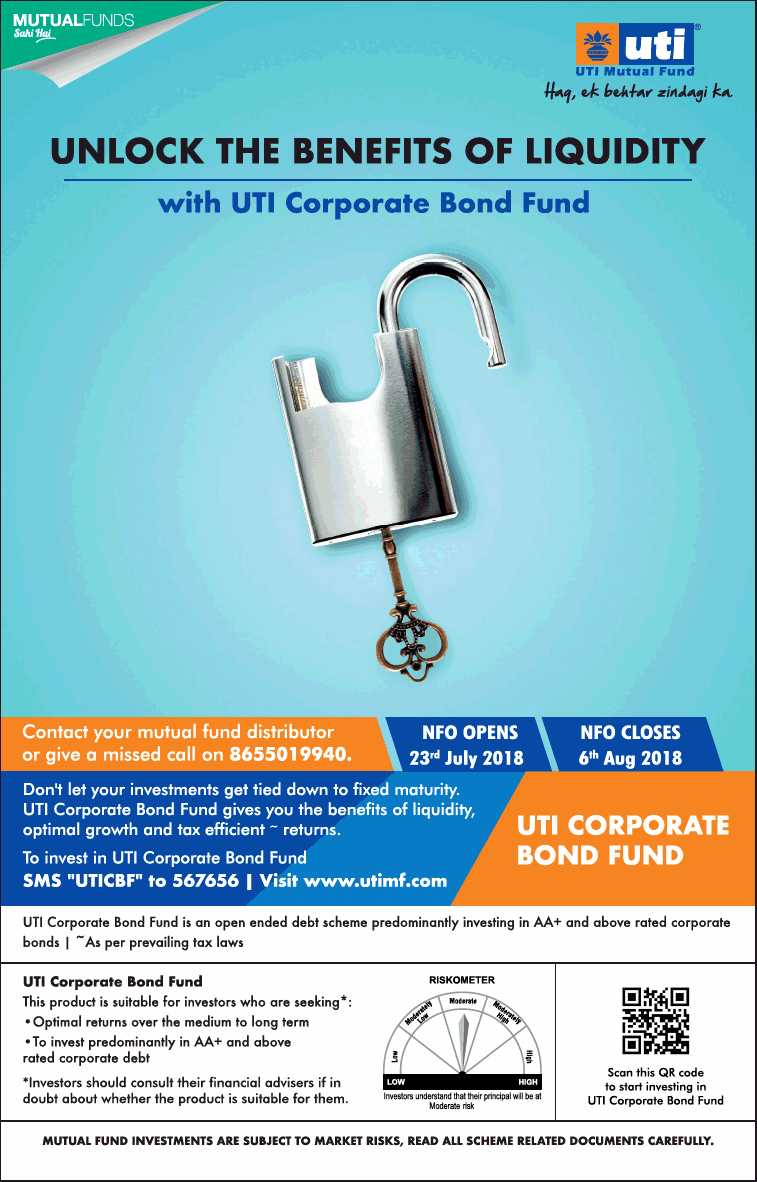 Uti Mutual Fund Unlock The Benefits Of Liquidity Ad Advert Gallery