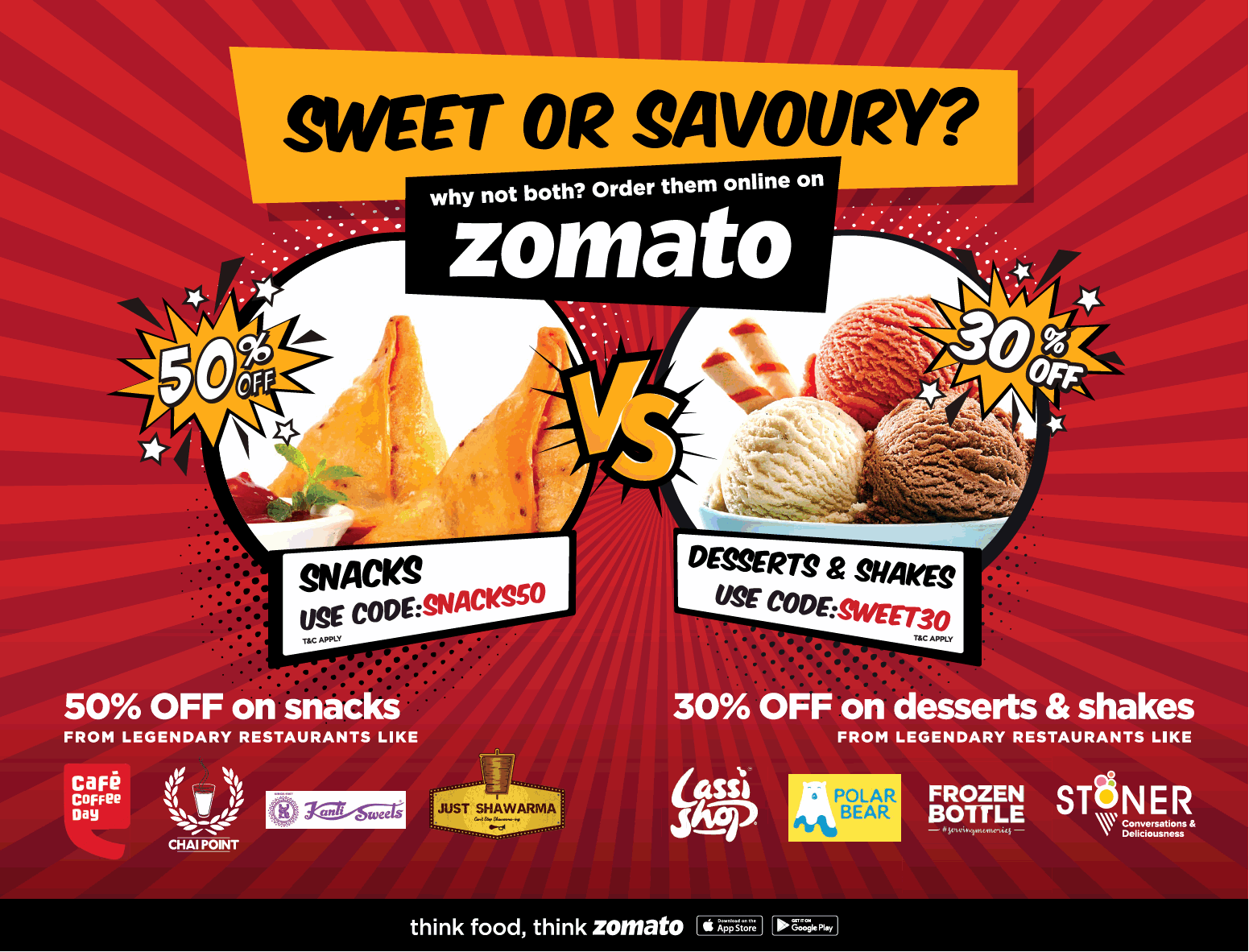 sweet or savoury why no both online zomato ad times of india bangalore 26 08 2018