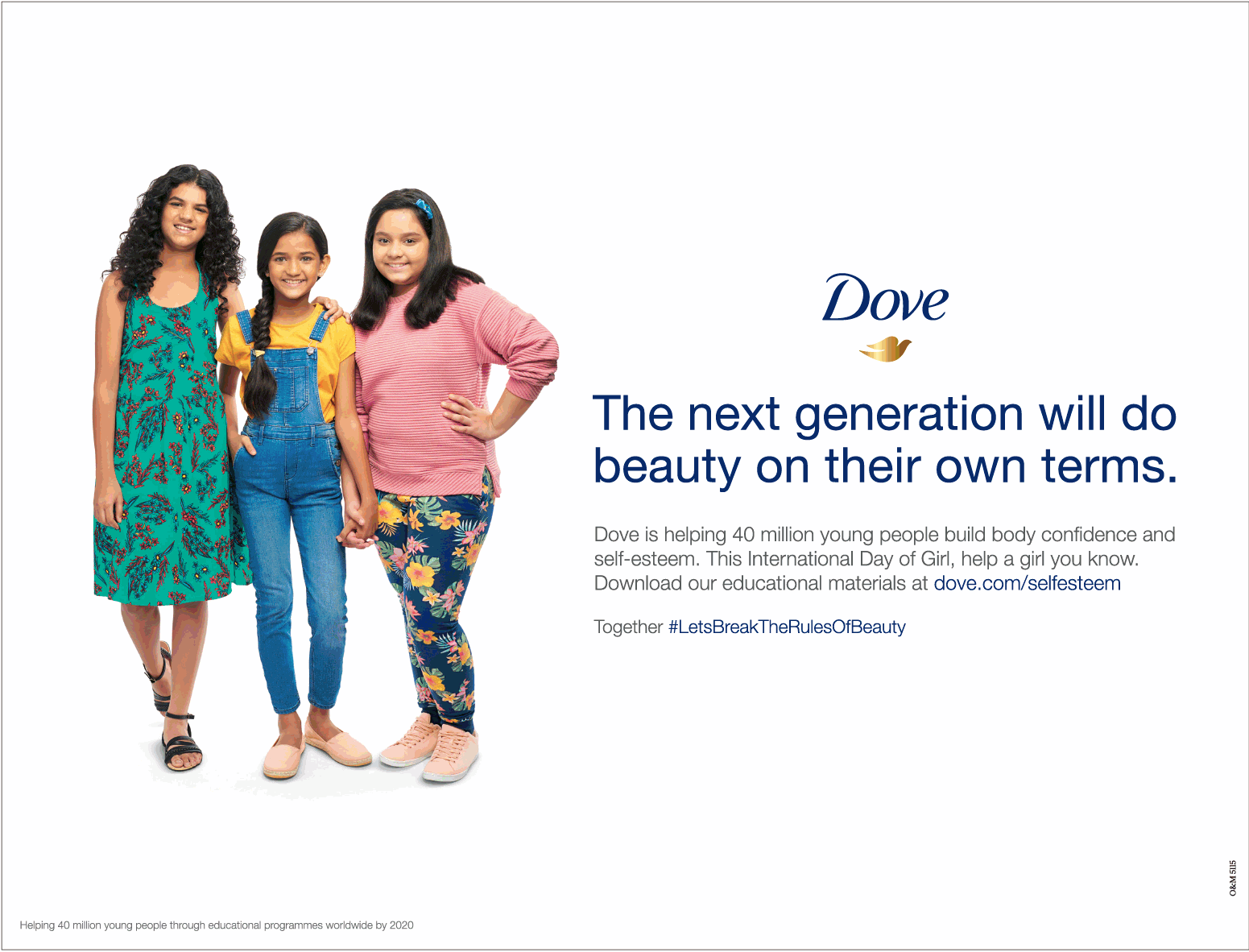 Dove Soap The Next Generation Will Do Beauty On Their Own Terms Ad
