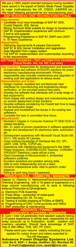 advance-power-display-systems-pvt-ltd-requires-software-engineer-ad-times-ascent-mumbai-21-11-2018.png