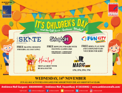 Ambience Mall Its Childrens Day Ad
