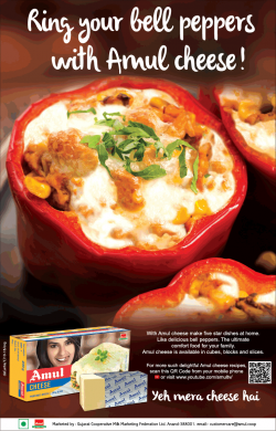 Amul Cheese Ring Your Bell Peppers Ad