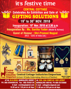central-cottage-industries-emporium-its-festive-time-exhibition-sale-ad-times-of-india-bangalore-20-11-2018.png