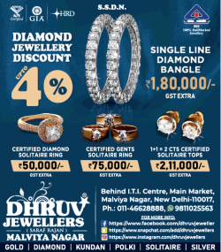 dhruv-jewellers-diamond-jewellery-discount-upto-40%-ad-delhi-times-17-11-2018.png