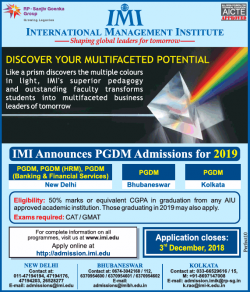 international-management-institute-admissions-2019-ad-times-of-india-mumbai-14-11-2018