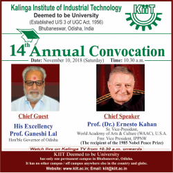 kalinga-institute-of-industrial-technology-14th-annual-convocation-ad-times-of-india-mumbai-10-11-2018.png