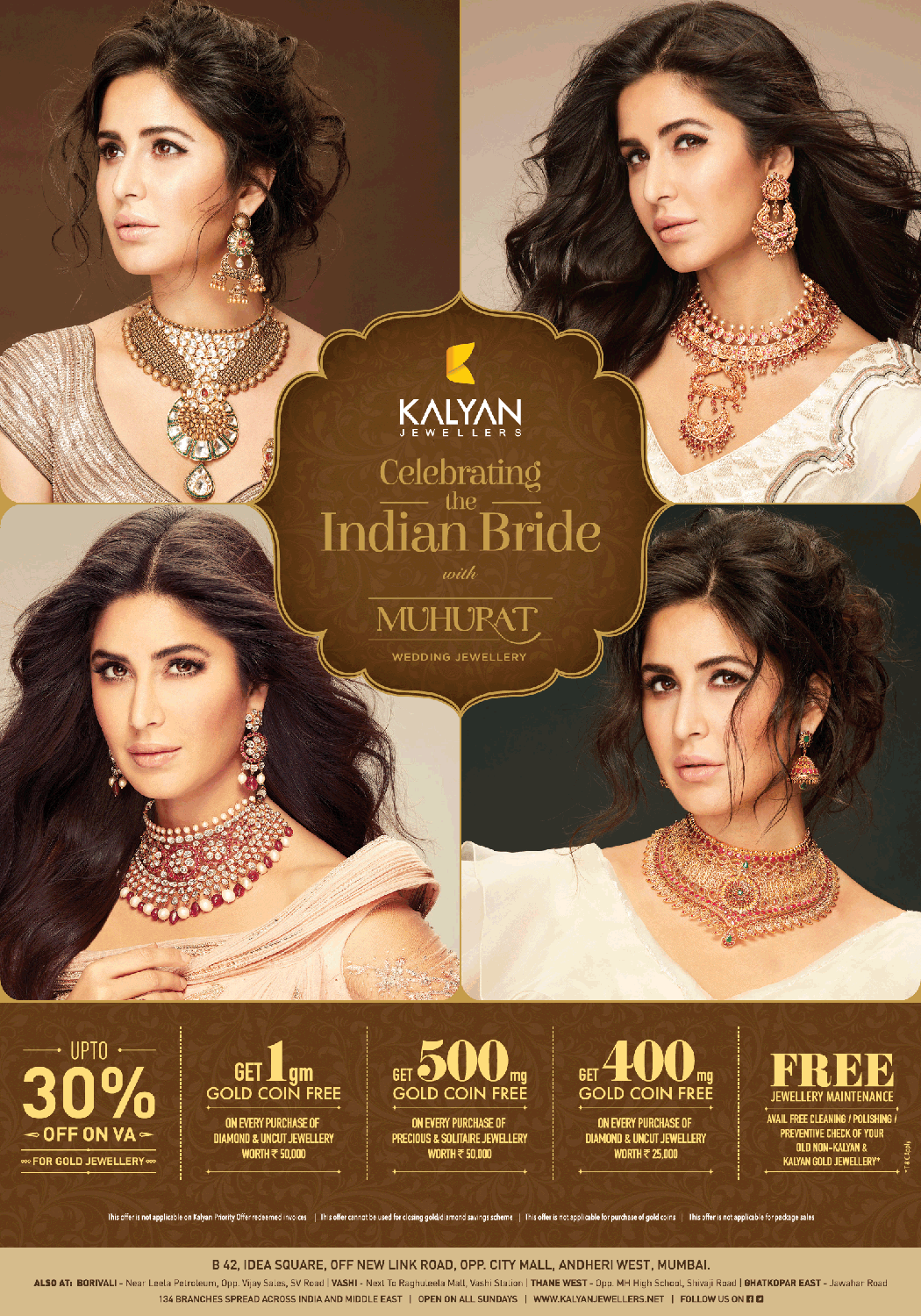 kalyan-jewellers-indian-bride-muhurat-ad-times-of-india-mumbai-23-11-2018.png