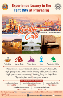 kumbh-calls-experience-luxury-ad-times-of-india-delhi-15-11-2018.png