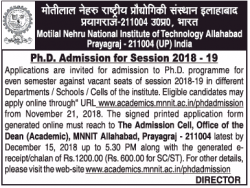 motilal-nehru-national-institute-phd-admission-ad-times-of-india-mumbai-27-11-2018.png
