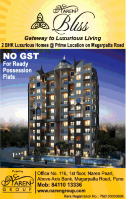 Naren Bliss Gateway To Luxurious Living Ad