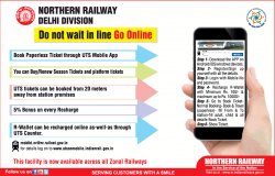 Northern Railway Delhi Division Ad
