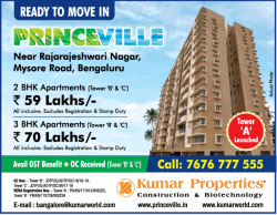 Princeville 2 Bhk Apartments Rs 59 Lakhs Ad