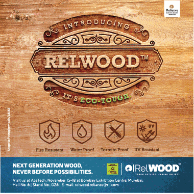 Relwood its eco tough ad in times of india mumbai