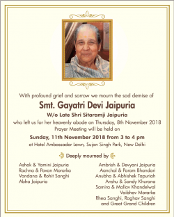 sad-demise-smt-gayatri-devi-jaipuria-ad-times-of-india-delhi-09-11-2018.png